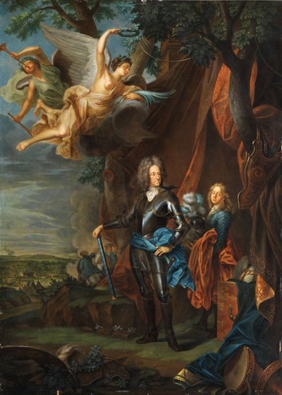 Portret van Maximiliaan II Emanuel, keurvorst van Beieren (1687) door Joseph Vivien